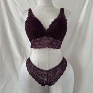 Mürdüm Dantelli Bralet Takım - Görsel 1